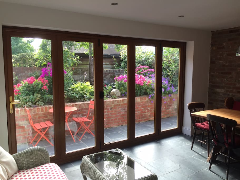 View into the Courtyard Garden