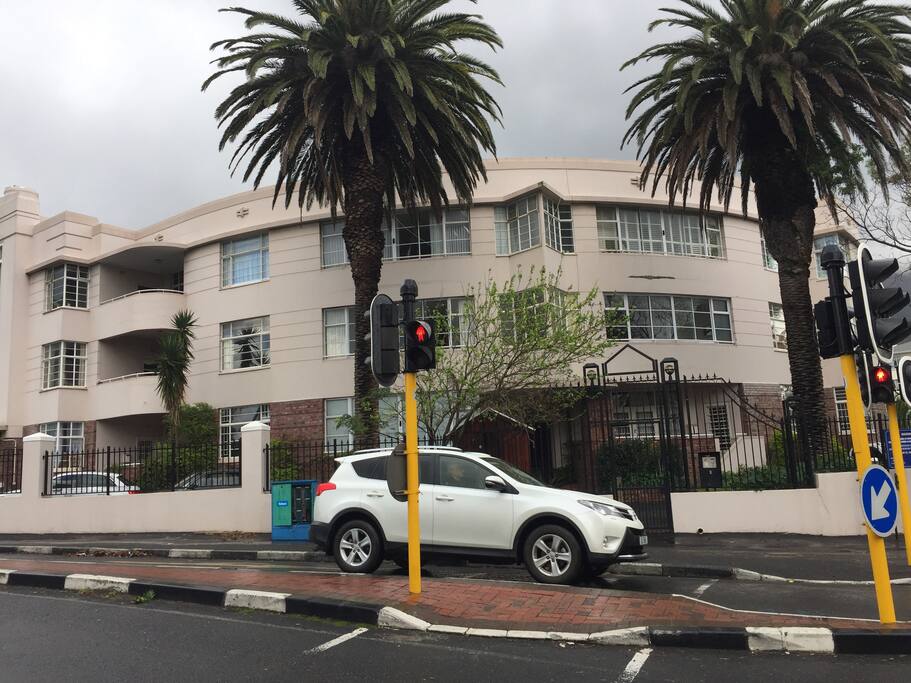 The apartment building