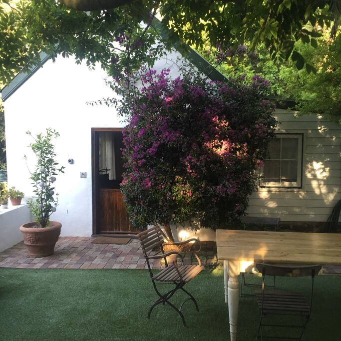 Front of cottage