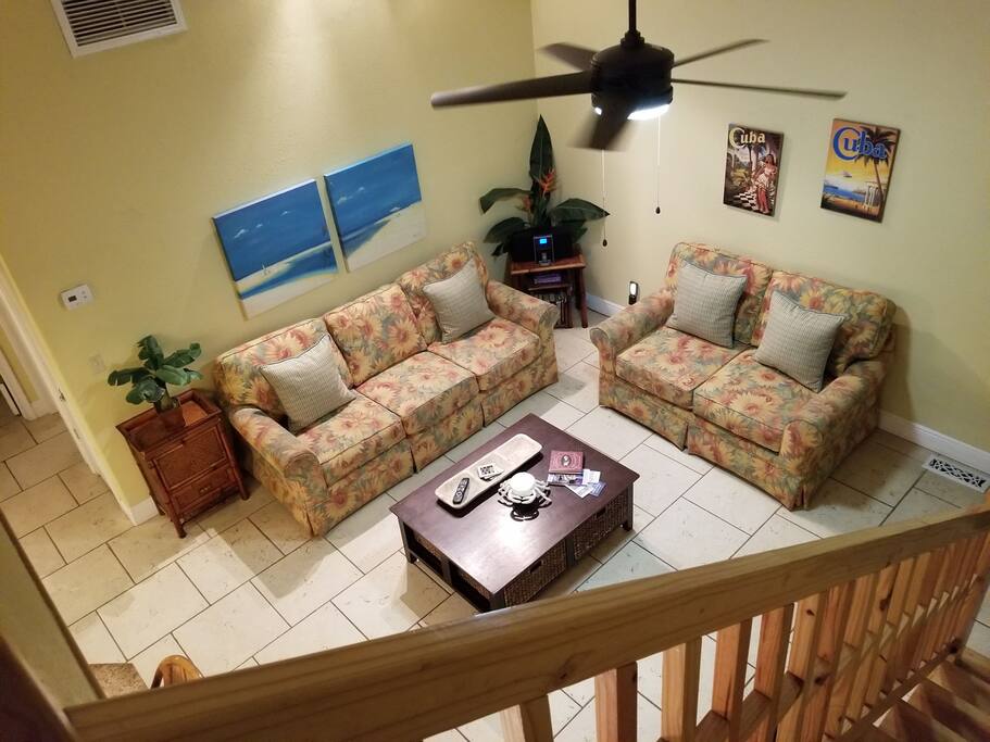 View from Stairs to Loft