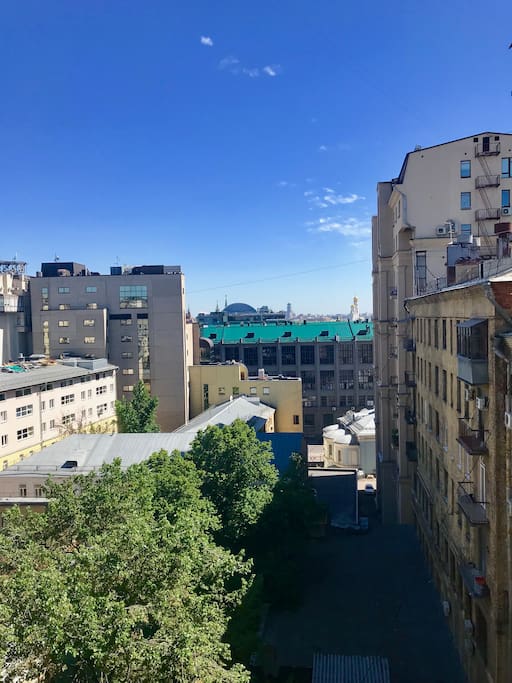 Balcony with the Kremlin view