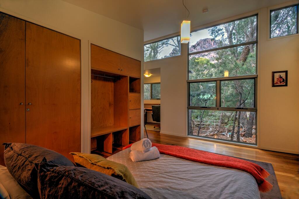 View the Hazards Mountains from your bed