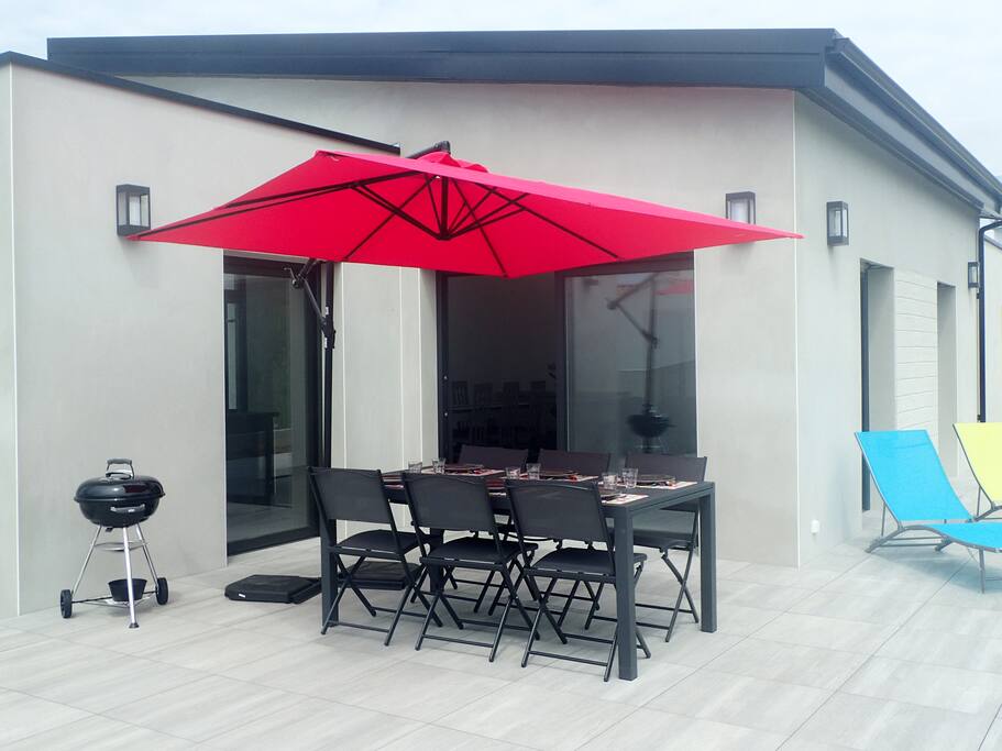 Grande terrasse (exposition sud)