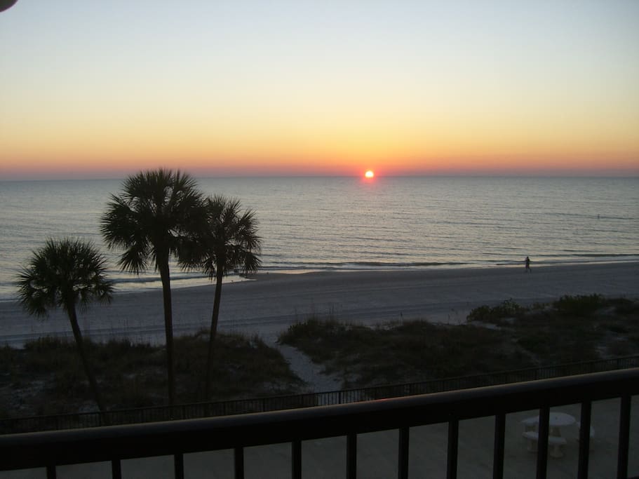 Sunsets from your private balcony