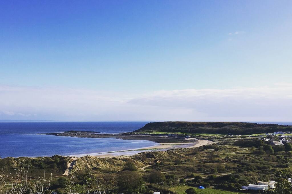 Coastal Cottage Annex in Horton, Gower Sea view Guest suites for