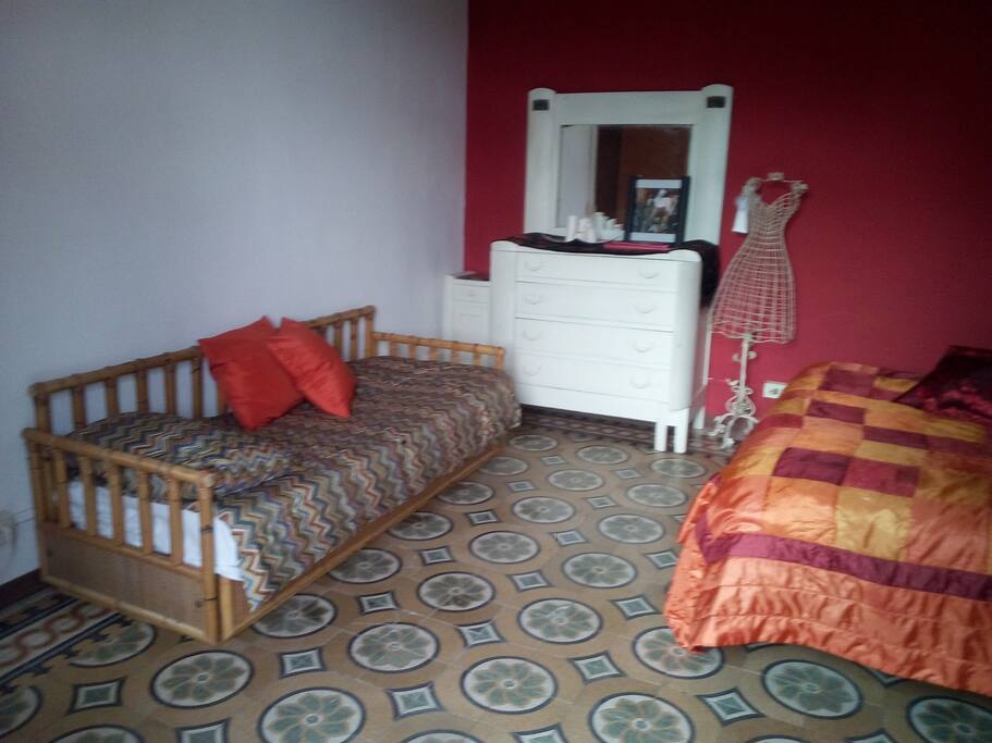 Letto singolo in camera tripla