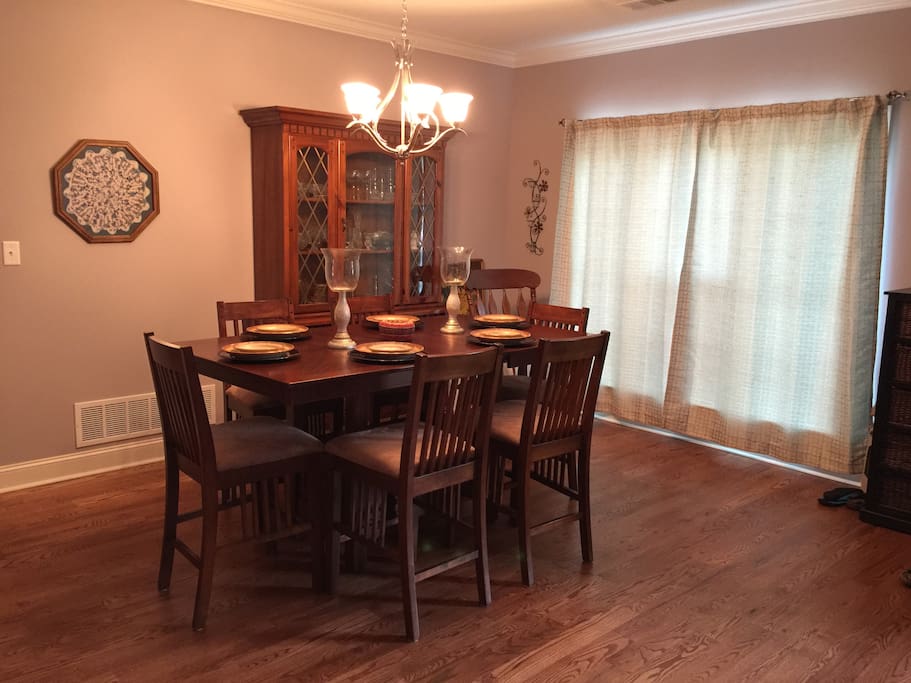 Formal dining area