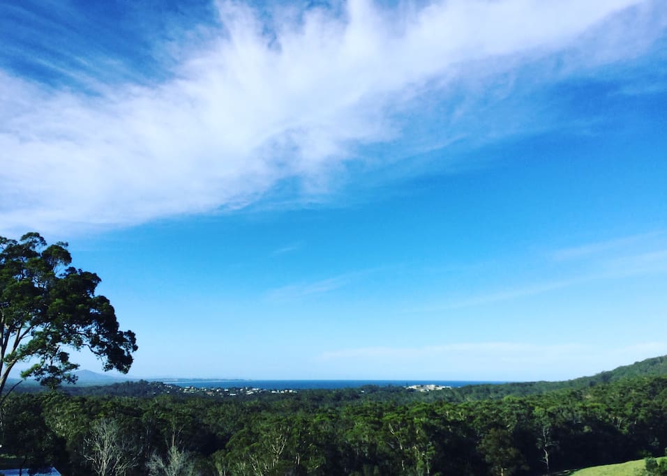 Our magnificent view from your private deck.