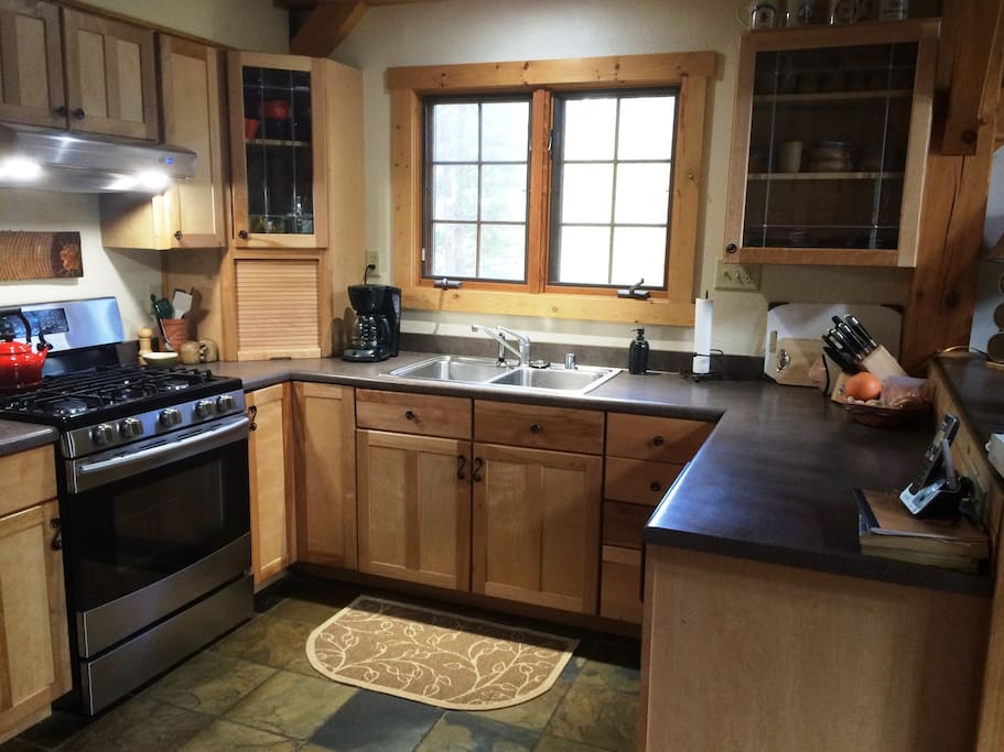 Kitchen with Gas Range