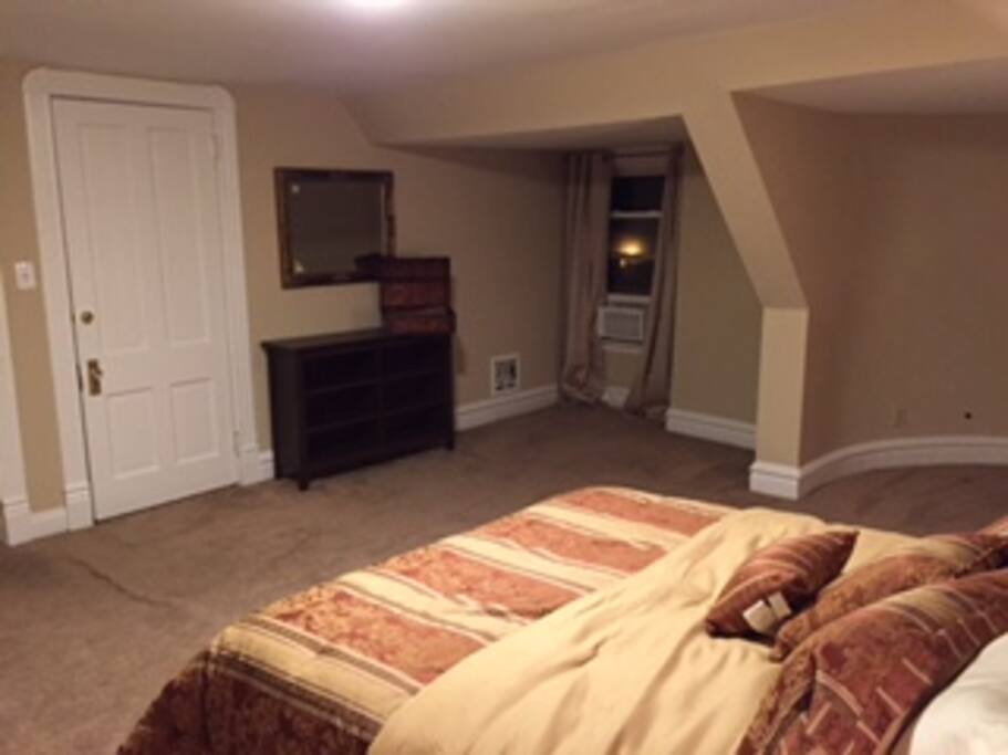 Big closet with plenty of storage