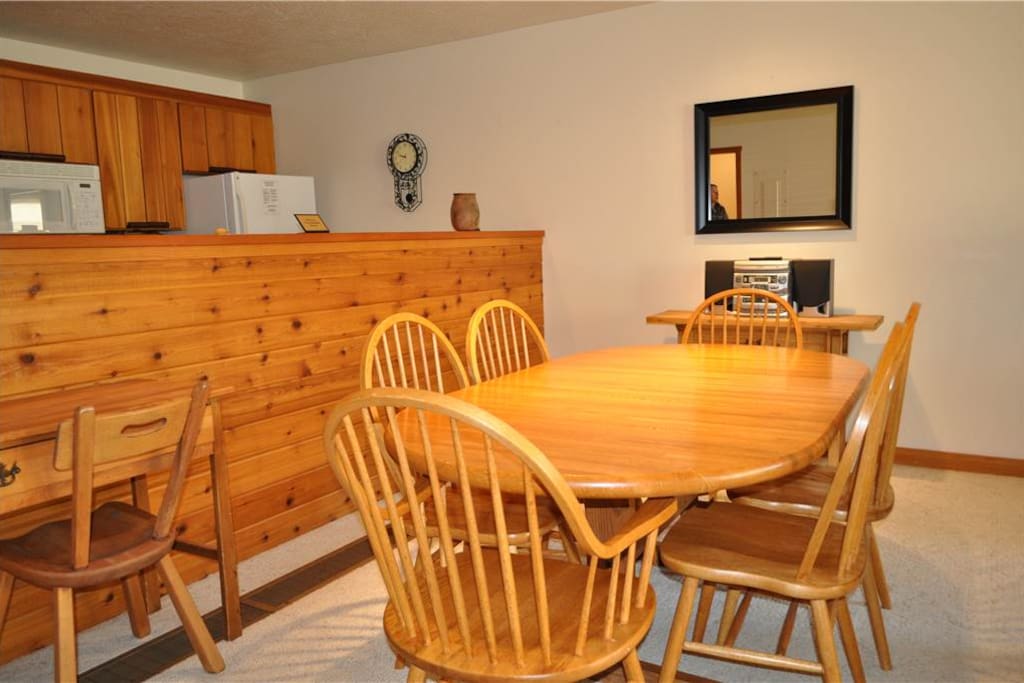 Dining Table seats 6