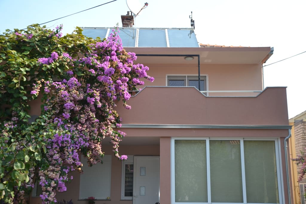 Big terrace in the greens