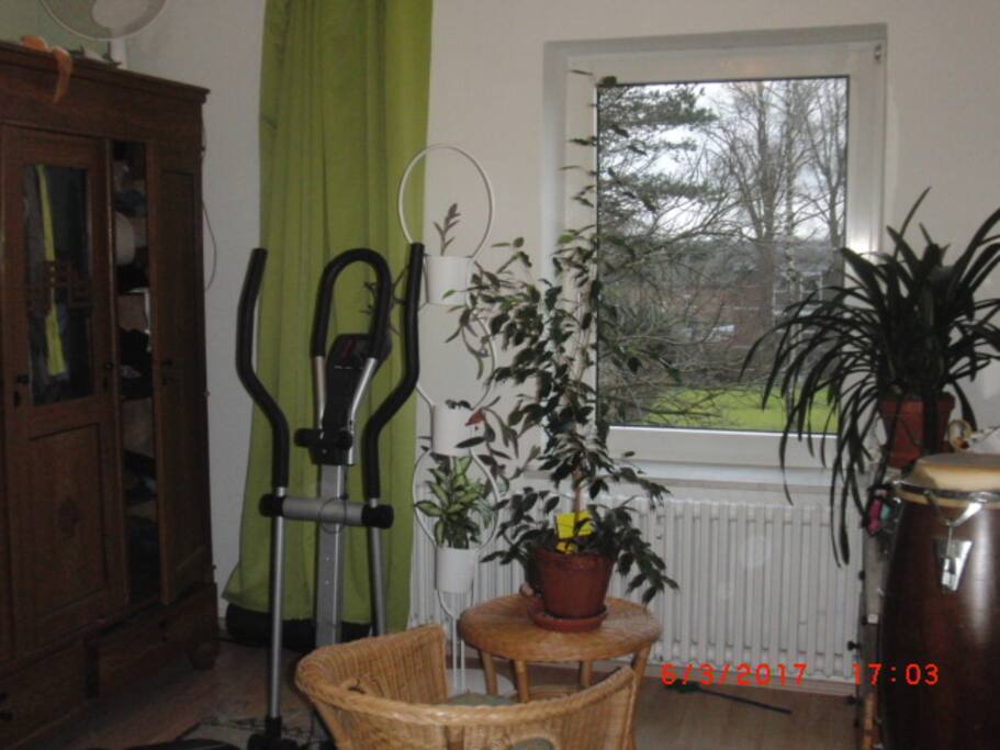 Schlafzimmer, Crosstrainer