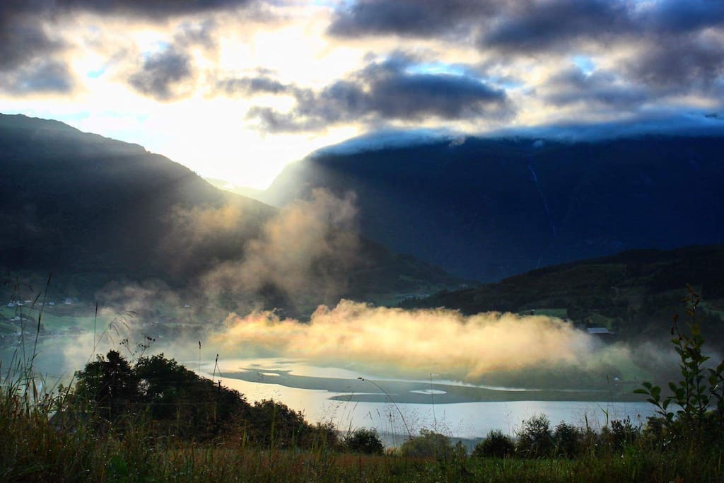 Morning view from the farm