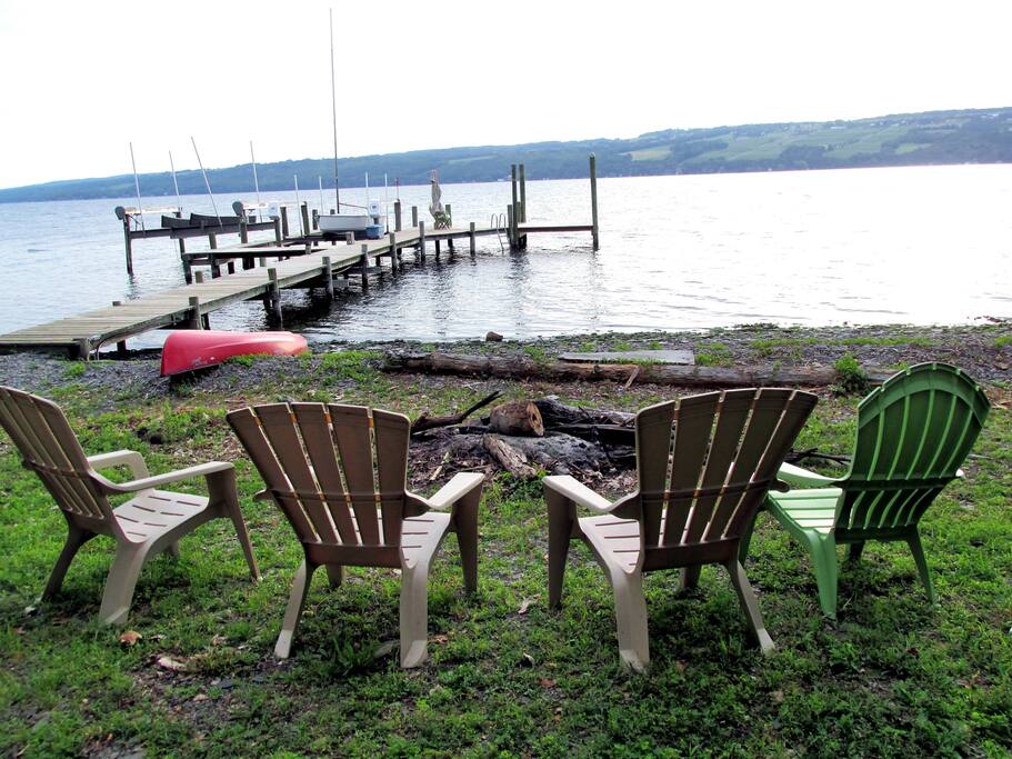 Fire Pit for roasting marshmellow, sipping wine & Tales