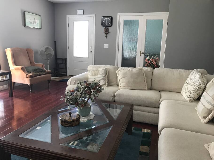 Bright living room