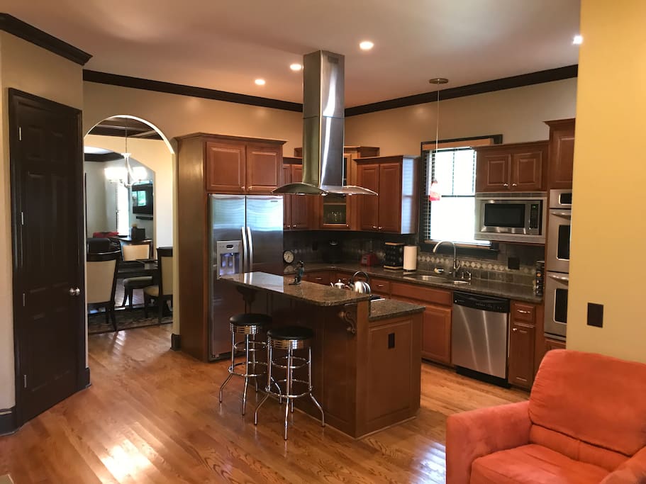 Up and down draft with gas countertop