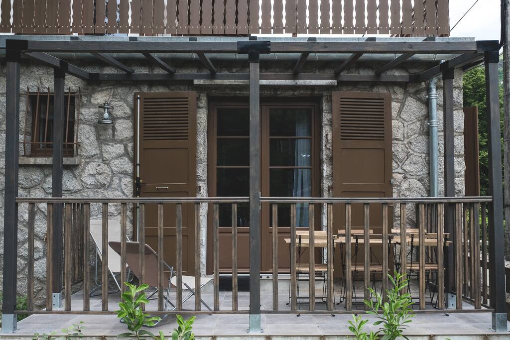 Terrasse privée de 14 m carré