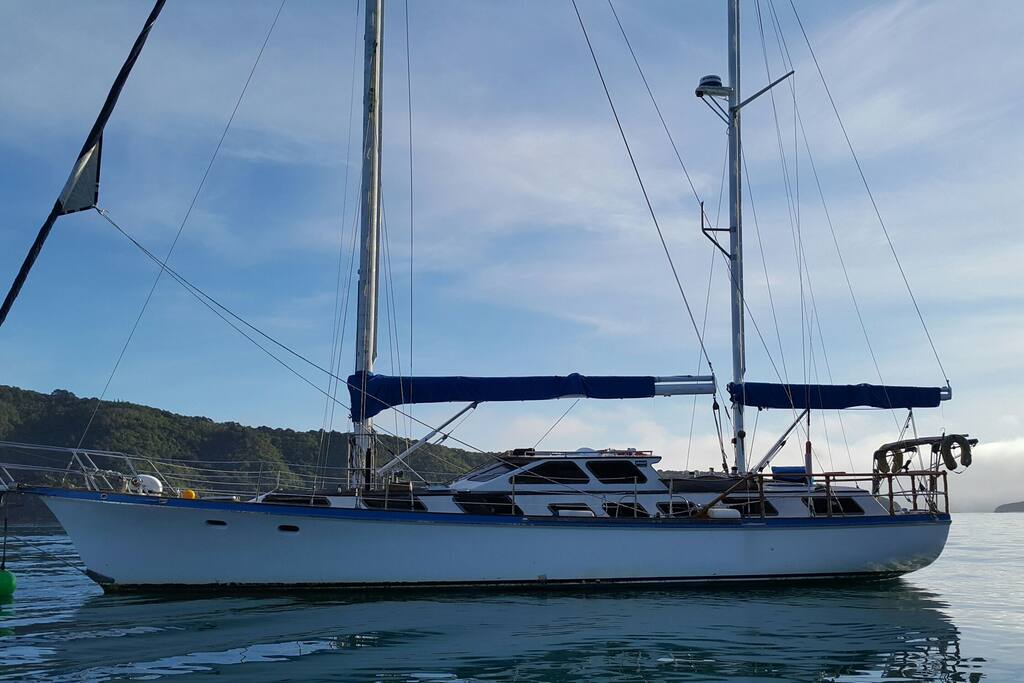 Prince of Tides at mooring