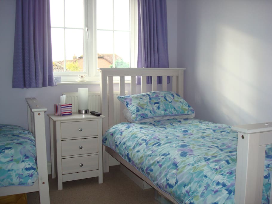 One corner of the bedroom