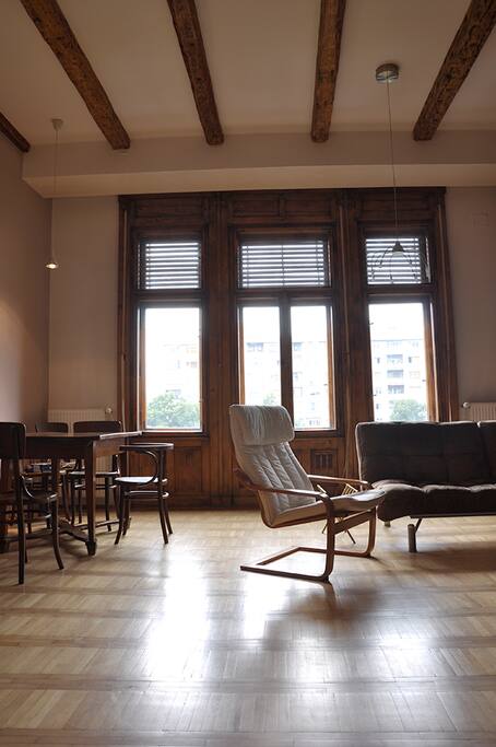 Wohn-Schlafzimmer