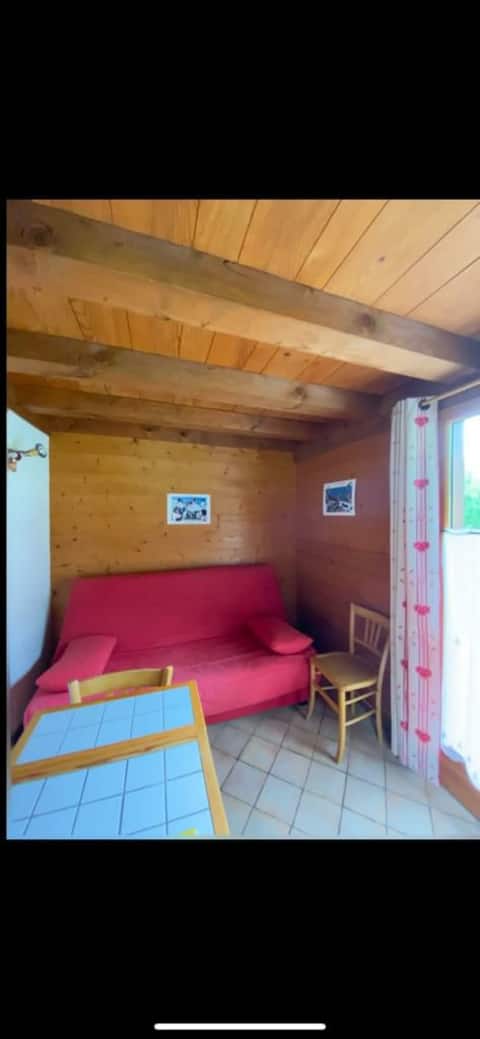 Annonce Airbnb populaire: cozy cottage, garage, parking, terrace. à Les Houches