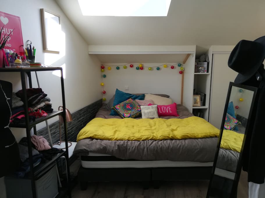 Chambre sous les toits