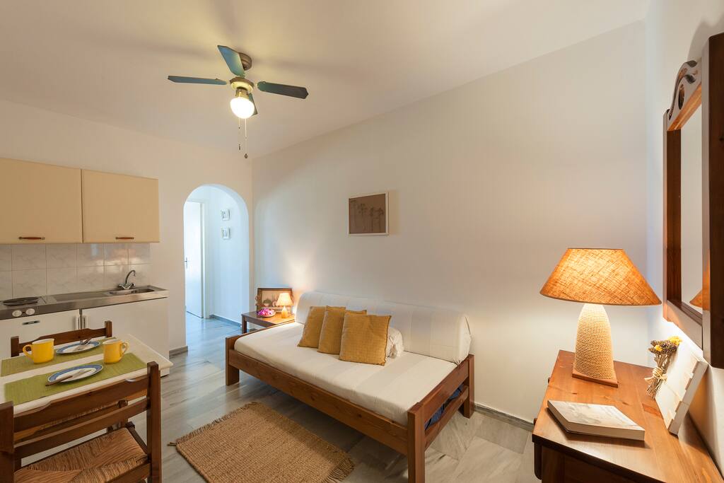 two space triple room with kitchen facilities