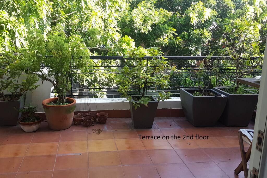 Terrace on the 2nd floor