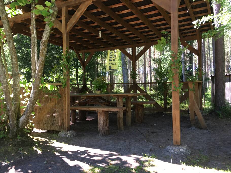 Shed for Barbecue