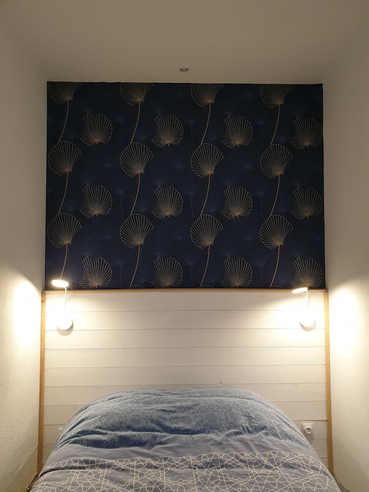 Საძინებელი № 1, 1 საწოლი 140X200