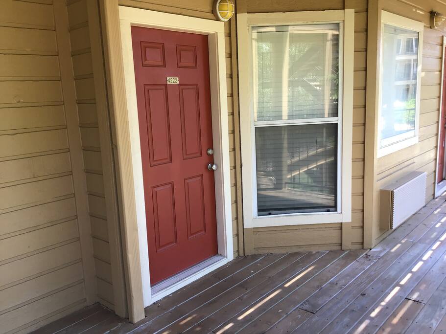 Private entrance