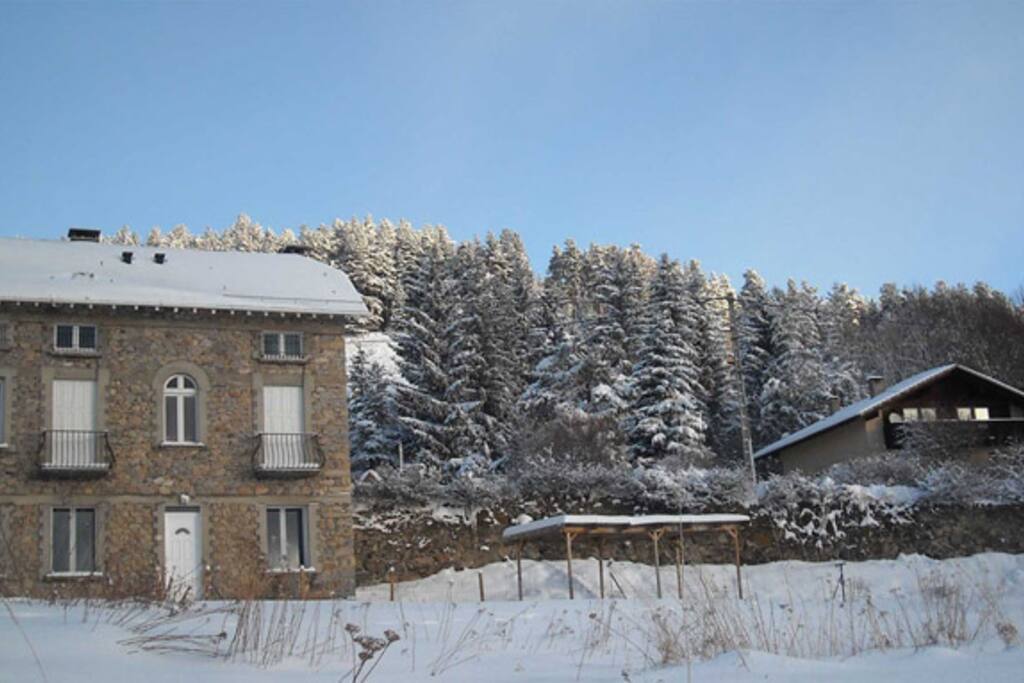 Maison l'hiver