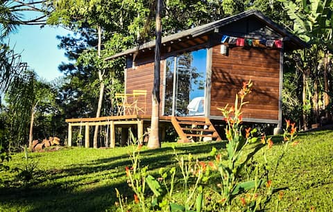 Top Airbnb: Romantic Buddhist Temple Cabin em Três Coroas