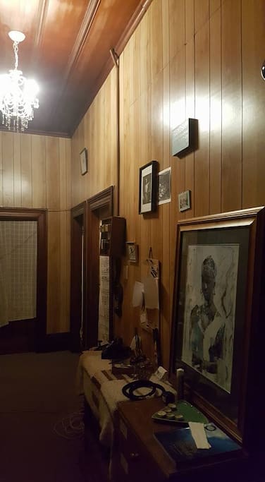 The hallway.