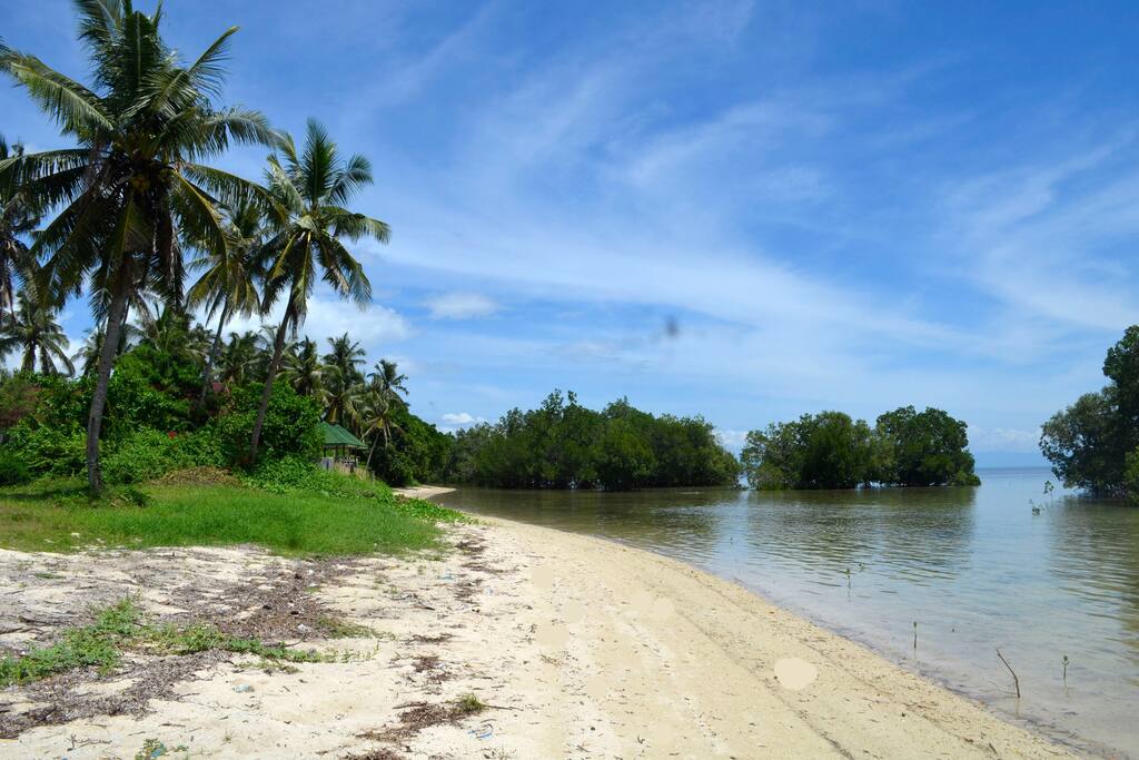 your private lonely beach in the center of puerto princesa