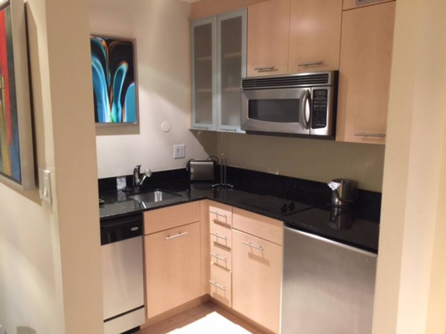 kitchen in condo
