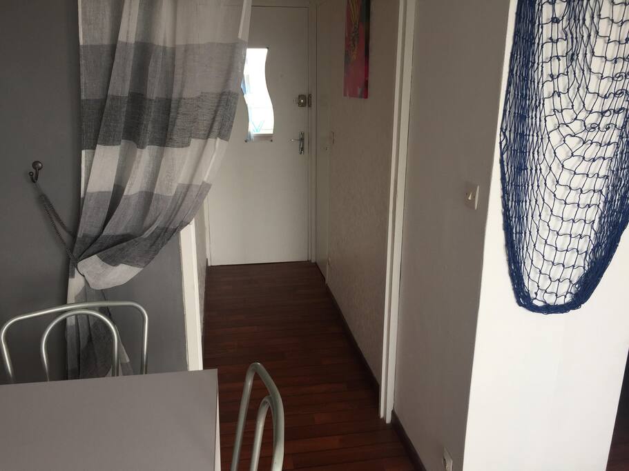 entrée de l'appartement