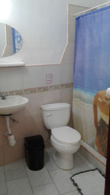 Toilett.