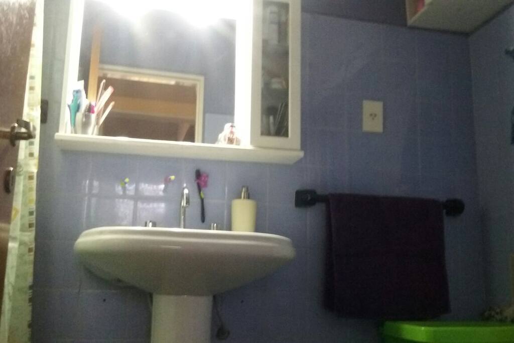 Baño compartido.