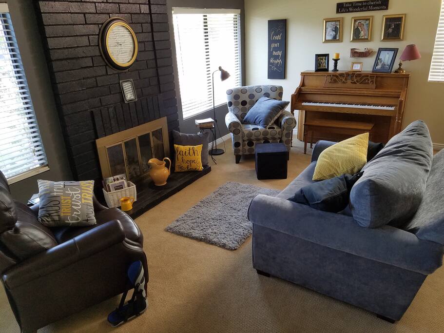 Relaxing front room