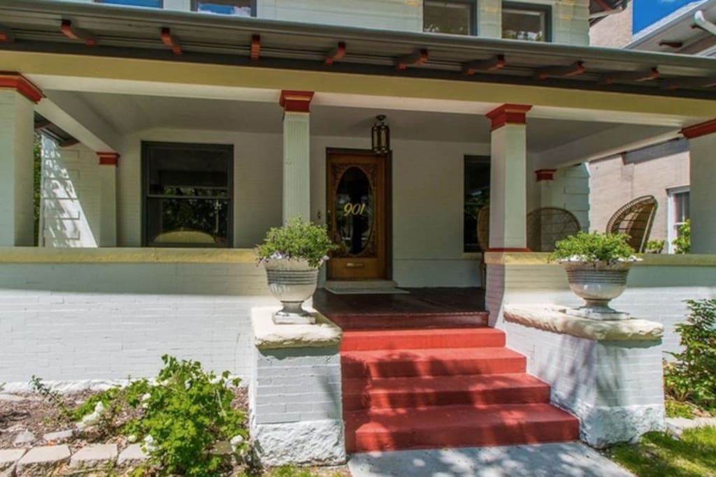 The house was built in 1902 and is a classic 'Denver Square' in the very central Capitol Hill neighborhood.