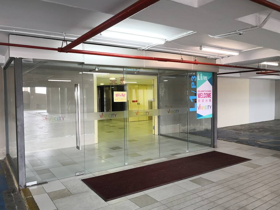 Direct Entrance To Mall