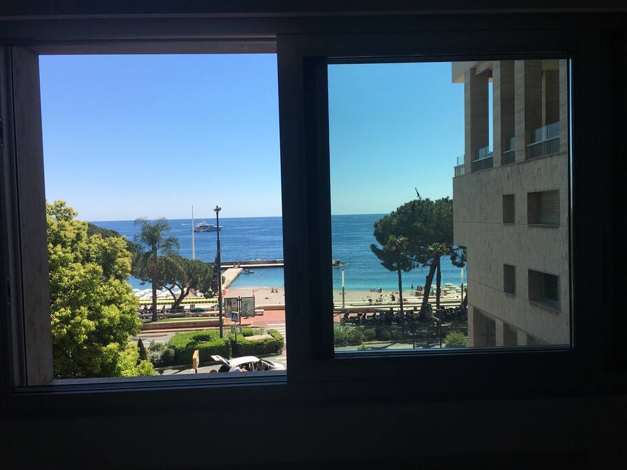 Through the window