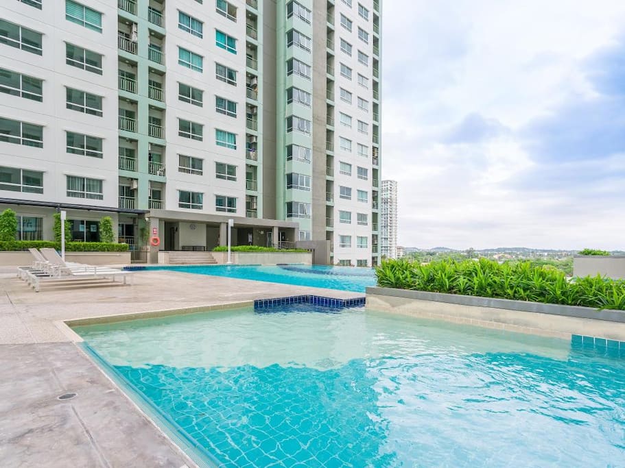 Large Swimming Pool on 5th floor