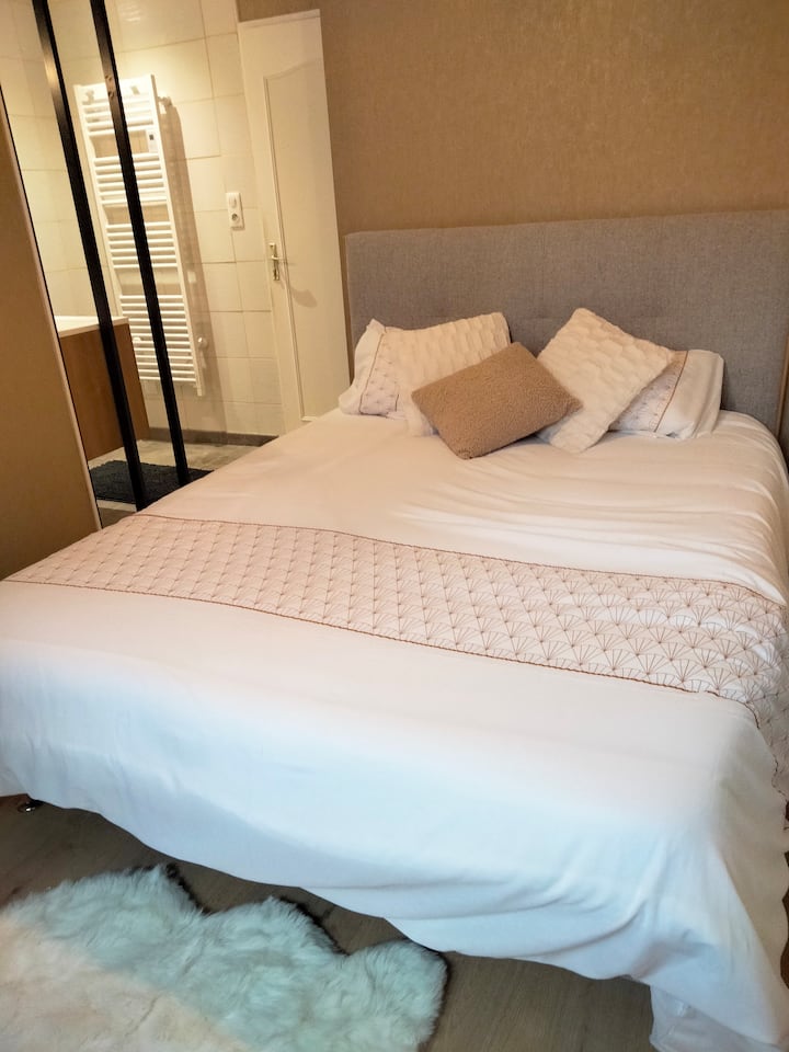 chambre suite parentale lit 160cm