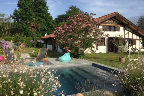 Charming sheepfold near ocean, heated pool