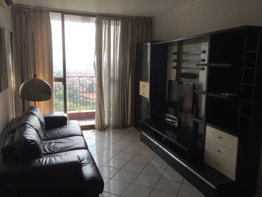 Living Room, fully equipped with LCD TV Sets