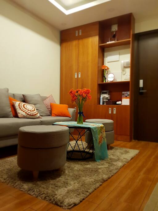 The living room