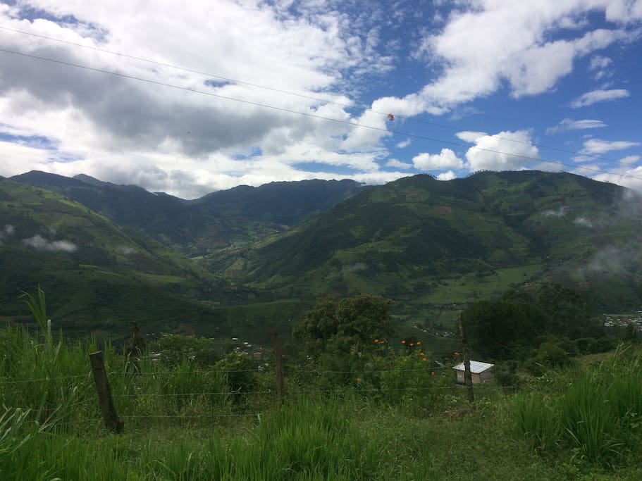 Hermosa vista y tranquilidad.
